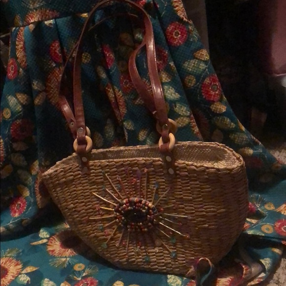 straw bag - Picture 2 of 2